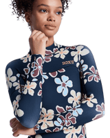 Swell Natural 3/2mm Back Zip Wetsuit in Flower