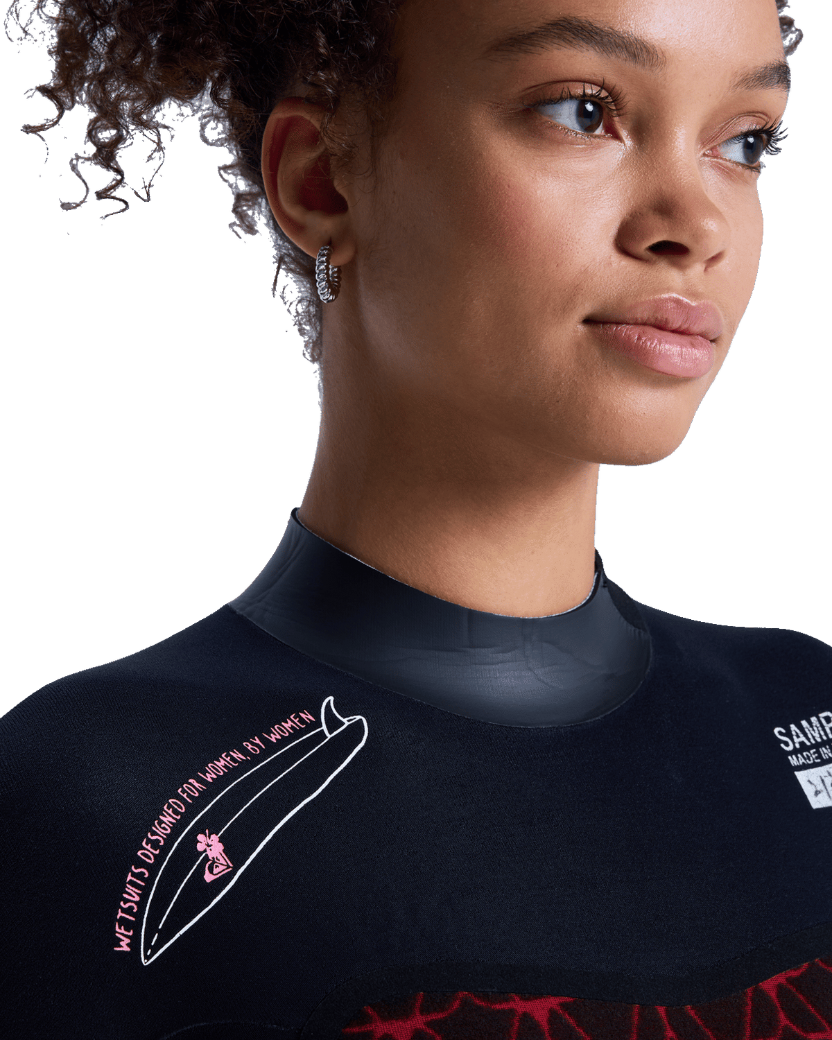 Swell Natural 3/2mm Back Zip Wetsuit in Flower