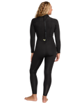 Prologue 4/3mm Back Zip Wetsuit in Black