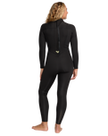 Prologue 4/3mm Back Zip Wetsuit in Black