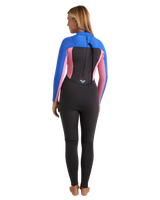 The Roxy Womens Prologue+ 5/4mm Back Zip Wetsuit in Cobalt