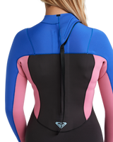 The Roxy Womens Prologue+ 5/4mm Back Zip Wetsuit in Cobalt