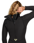 Prologue+ 2mm Long Sleeve Back Zip Spring Wetsuit in Black
