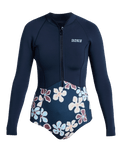 Swell Natural 1mm Front Zip Spring Suit in Flower