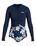 Swell Natural 1mm Front Zip Spring Suit in Flower