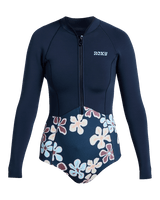 Swell Natural 1mm Front Zip Spring Suit in Flower