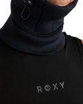 The Roxy Swell Series Natural 2mm Hooded Wetsuit Vest in Black
