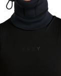 The Roxy Swell Series Natural 2mm Hooded Wetsuit Vest in Black
