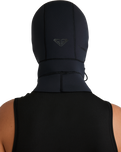 The Roxy Swell Series Natural 2mm Hooded Wetsuit Vest in Black
