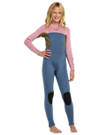 Girls Prologue+ 4/3mm Back Zip Wetsuit in Ash