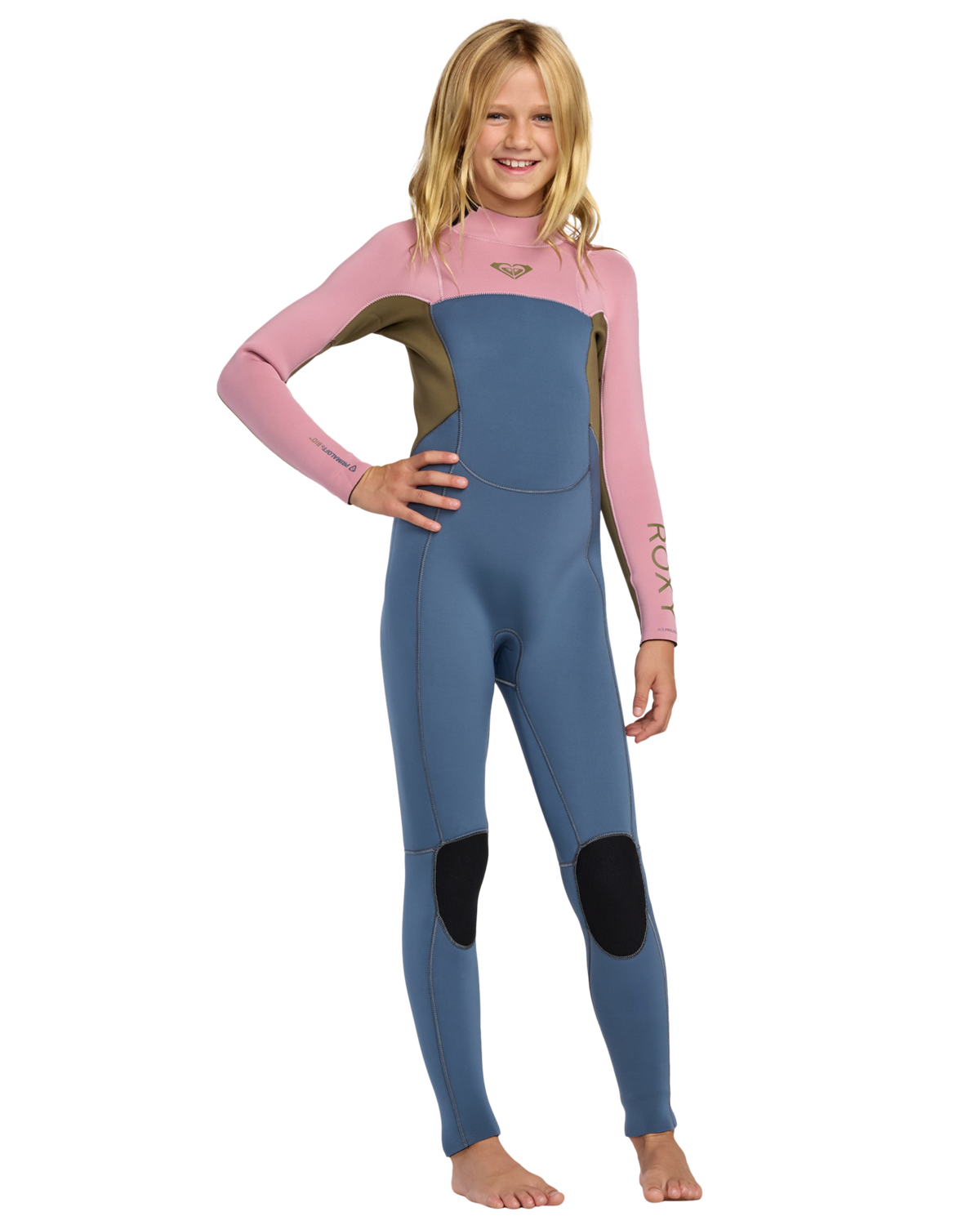 Girls Prologue+ 4/3mm Back Zip Wetsuit in Ash