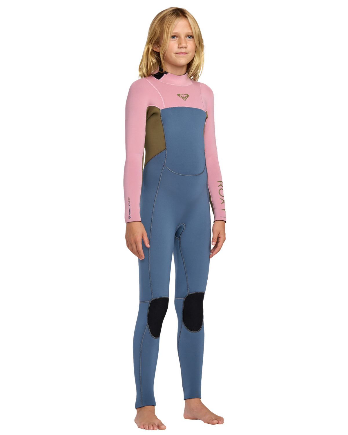 Girls Prologue+ 4/3mm Back Zip Wetsuit in Ash