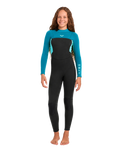 Girls Prologue+ 4/3mm Back Zip Wetsuit in Baltic