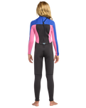 The Roxy Girls Prologue+ 5/4mm Wetsuit Back Zip in Cobalt