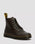 The Dr Martens Mens Thurston Chukka Crazy Horse Boots  in Dark Brown