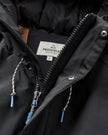 Baltic Insulated Parka Jacket in Black