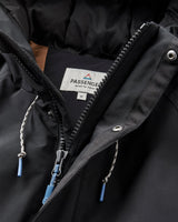 Baltic Insulated Parka Jacket in Black