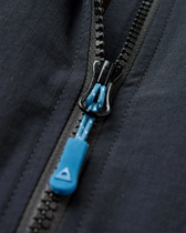 The Passenger Mens Roamer Lite Softshell Jacket in Black & Khaki