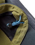 The Passenger Mens Roamer Lite Softshell Jacket in Black & Khaki