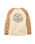 Laidback Raglan Long Sleeve T-Shirt in Birch & Toffee
