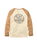 Laidback Raglan Long Sleeve T-Shirt in Birch & Toffee