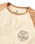 Laidback Raglan Long Sleeve T-Shirt in Birch & Toffee