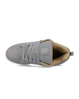 Court Graffik Shoes in Grey, Tan & Off White