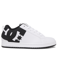 Court Graffik Shoes in White & Black