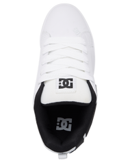 Court Graffik Shoes in White & Black