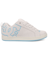 The DC Shoes Womens Court Graffik Shoes in Off White