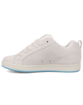 The DC Shoes Womens Court Graffik Shoes in Off White