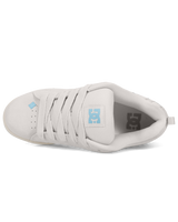 The DC Shoes Womens Court Graffik Shoes in Off White