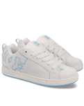 The DC Shoes Womens Court Graffik Shoes in Off White