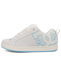 The DC Shoes Womens Court Graffik Shoes in Off White