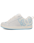 The DC Shoes Womens Court Graffik Shoes in Off White