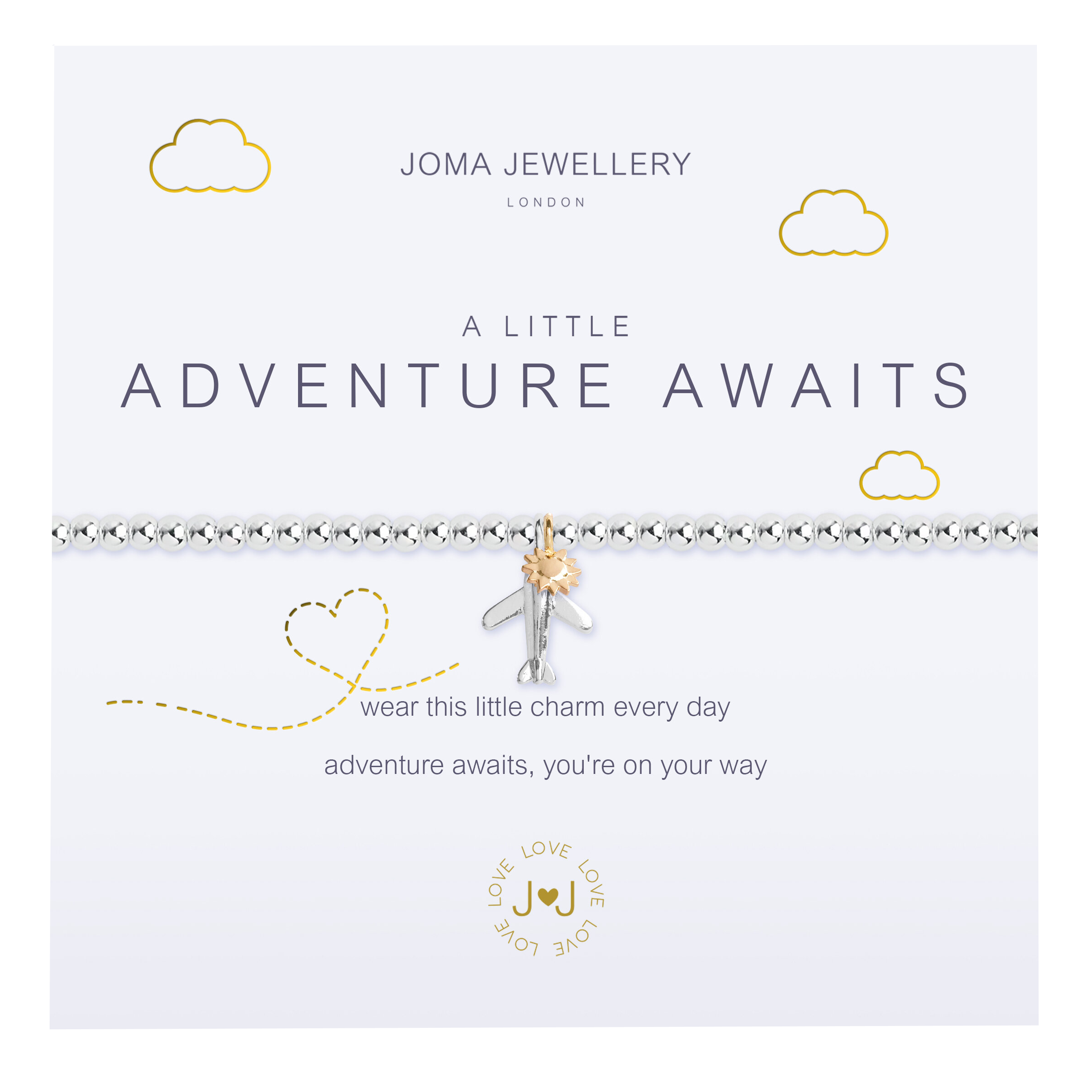 The Joma Jewellery A Little Adventure Awaits Bracelet in Silver Anns Cottage Ann s Cottage