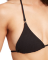 The Seafolly Womens Sea Dive Tri Bikini Top in Black
