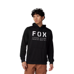 The Fox Mens Non Stop Pullover Hoodie in Black
