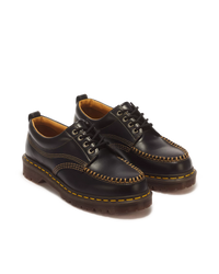 Lowell Leather Moc Toe Shoes in Black