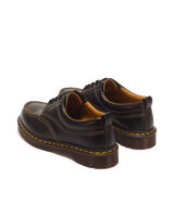Lowell Leather Moc Toe Shoes in Black