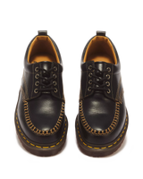 Lowell Leather Moc Toe Shoes in Black