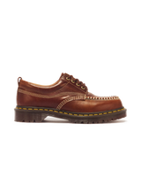 Lowell Leather Moc Toe Shoes in Butterscotch