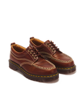 Lowell Leather Moc Toe Shoes in Butterscotch