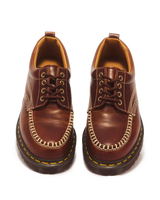 Lowell Leather Moc Toe Shoes in Butterscotch