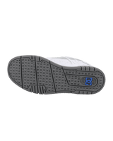 Stag Shoes in White, Blue & Grey