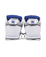 Stag Shoes in White, Blue & Grey