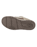 Stag Shoes in Taupe & Off White