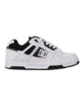 The DC Shoes Mens Stag Shoes in Black & White Fade