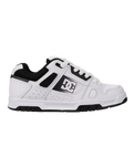 The DC Shoes Mens Stag Shoes in Black & White Fade
