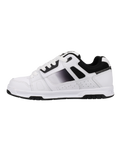 The DC Shoes Mens Stag Shoes in Black & White Fade